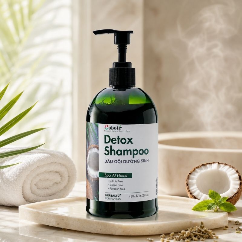 COBOTÉ - Dầu gội dưỡng sinh (480ml)