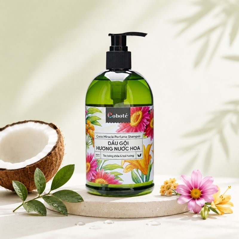 COBOTÉ - Dầu gội hương nước hoa (480ml)